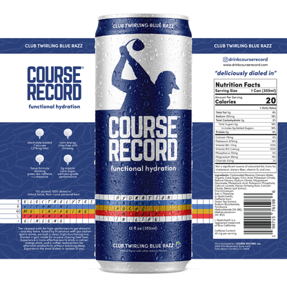 COURSE RECORD — hydration, energy, focus